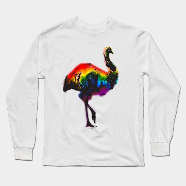 Inclusive Emu Long Sleeve T-Shirt by TooCoolUnicorn